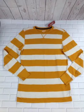 Arizona Yellow Print Stripe Top