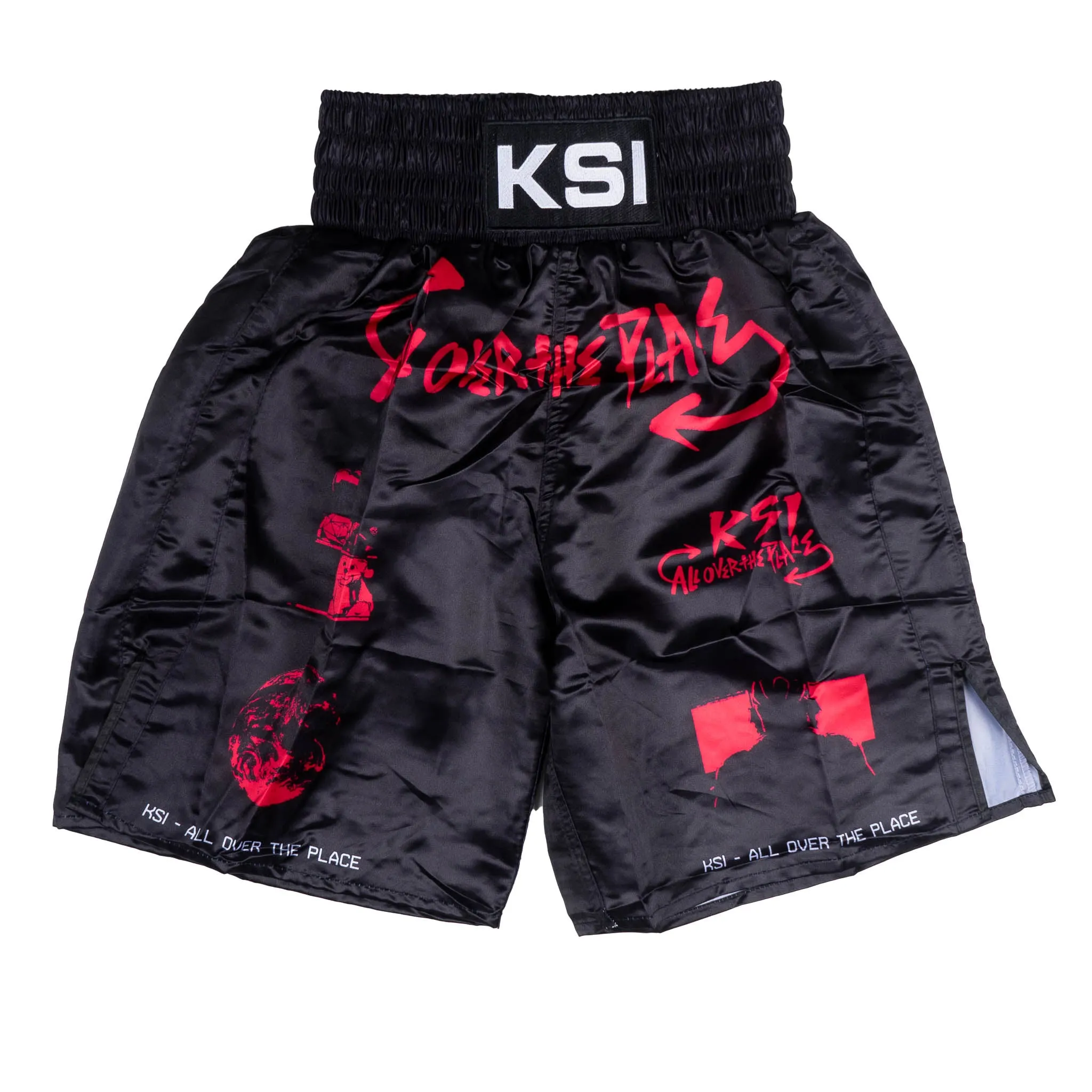 ATOP BOXING SHORTS BLACK - ATOP BOXING