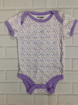 BABIES R US Purple Print Onesie