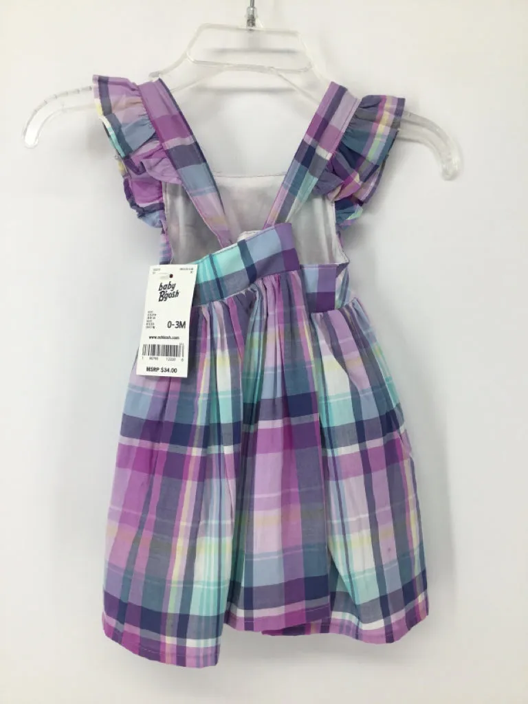 baby B'gosh Child Size 0-3 Months Purple Dress - girls