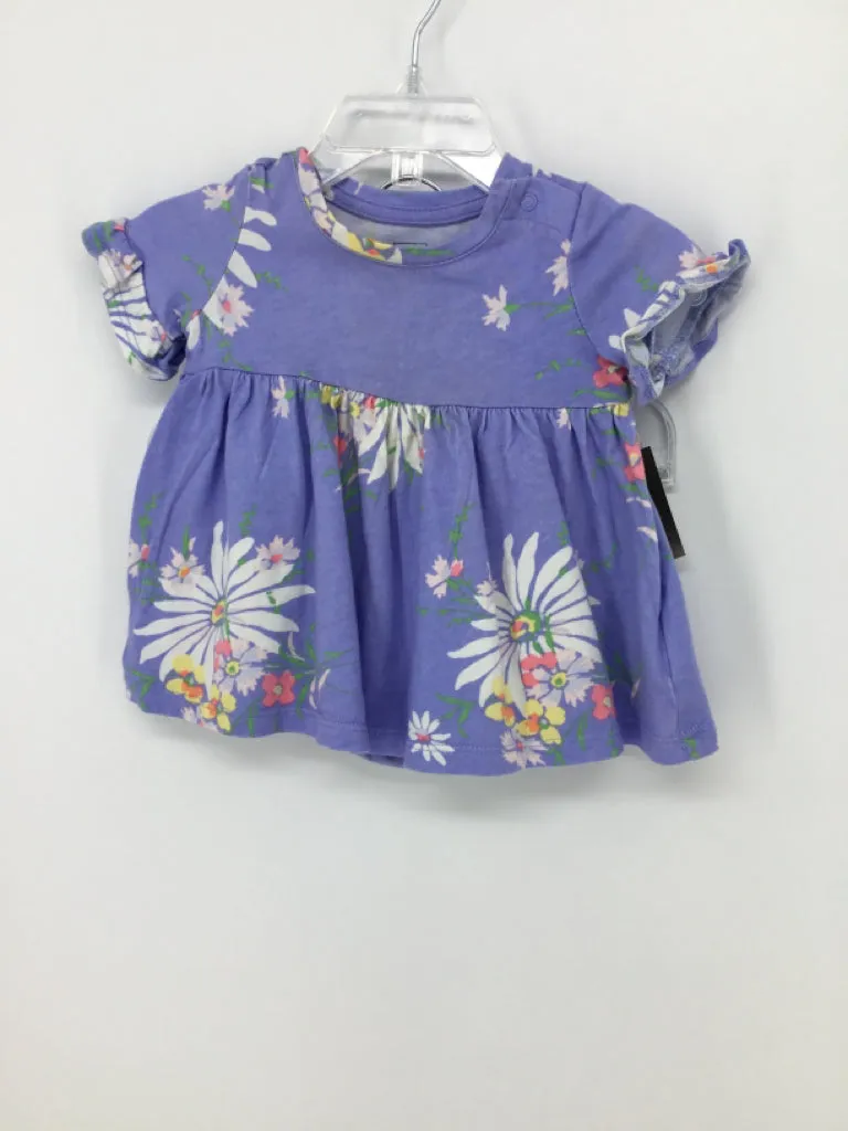 Baby Gap Child Size 0-3 Months Purple Outfit - girls