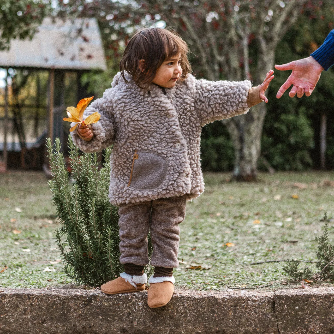 Baby Pants - Organic Wool/Cotton Fleece (0-3y)