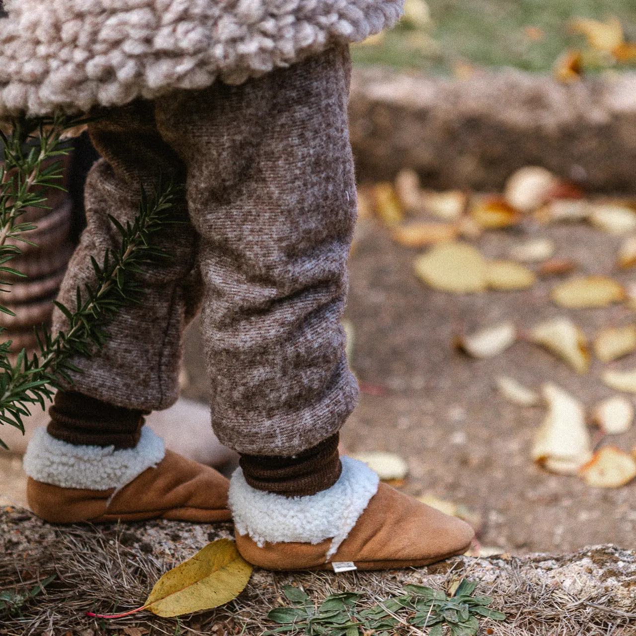 Baby Pants - Organic Wool/Cotton Fleece (0-3y)