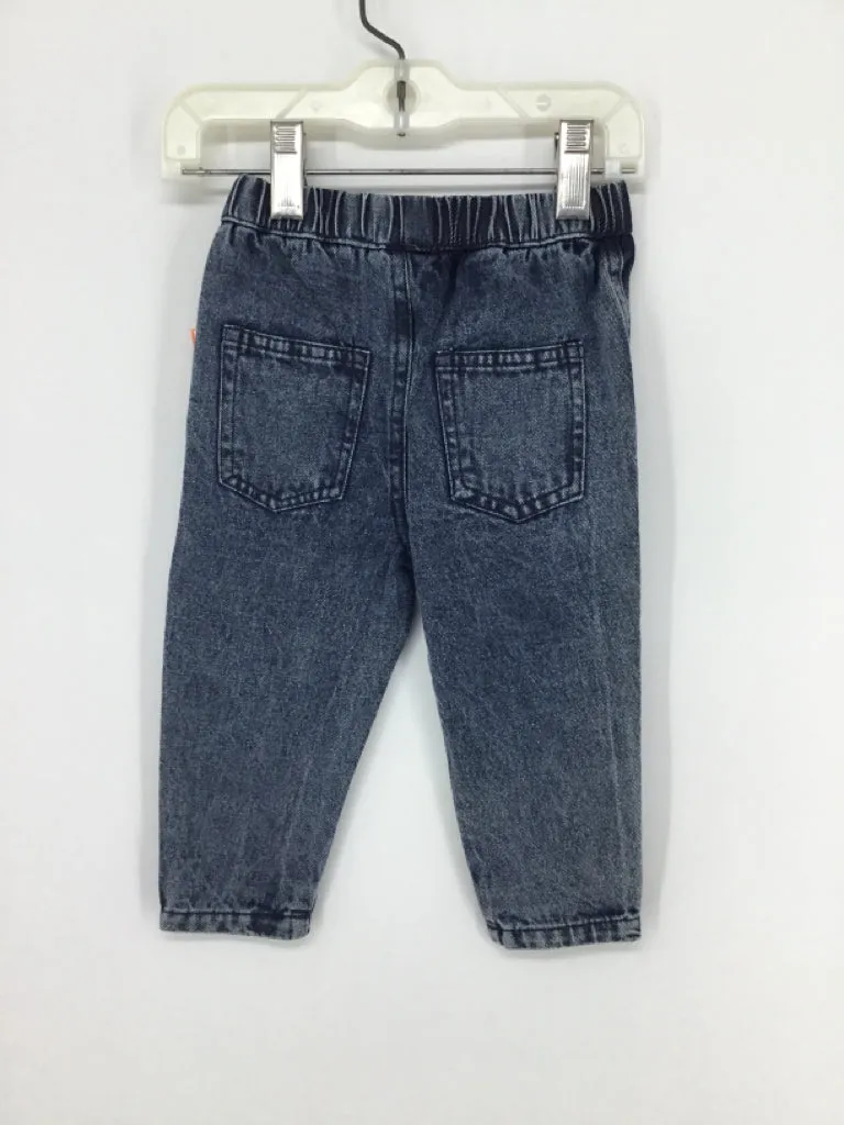 Bailey Bloosoms Child Size 9-12 Months Blue Jeans - girls