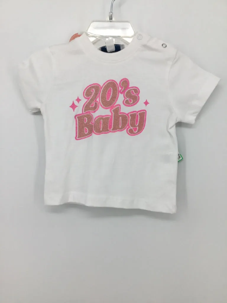 Bailey Bloosoms Child Size 9-12 Months White T-shirt - girls