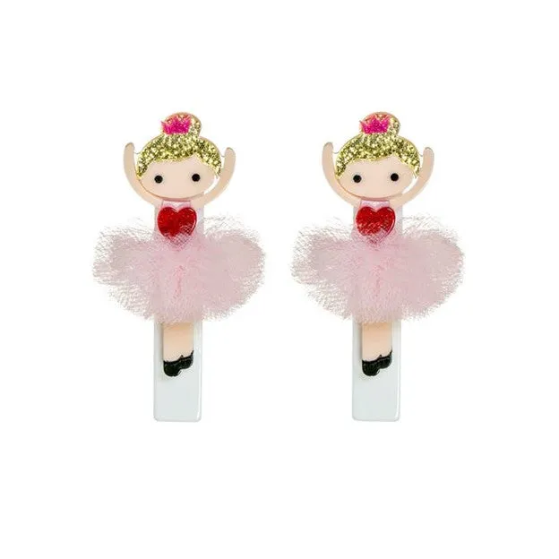 Ballerina Alligator Clips (Set of Two)