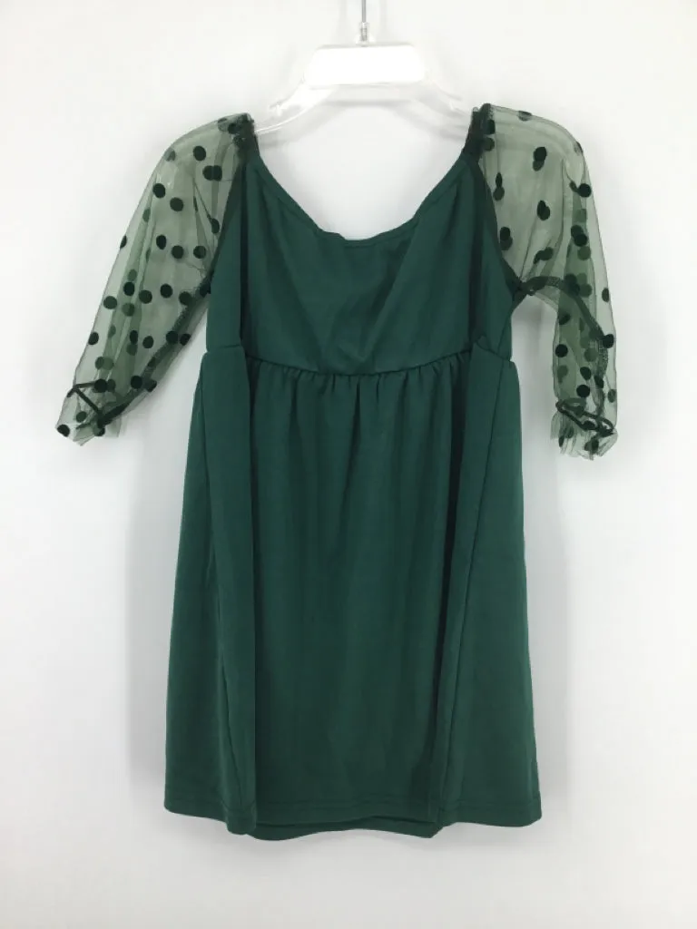 Belle Danna Child Size 18 Months Green Dress - girls