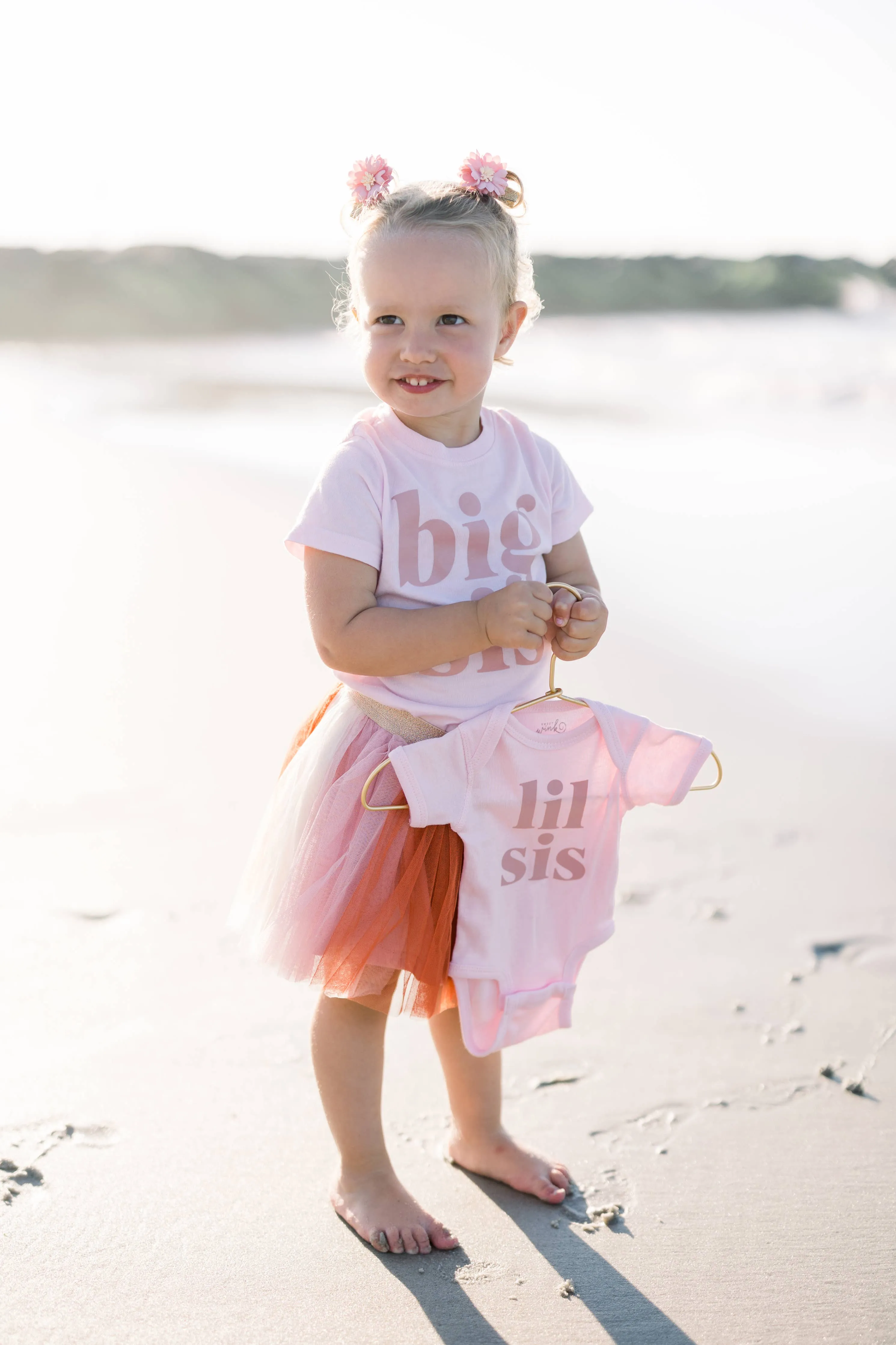 Big Sis Tee - Dusty Rose