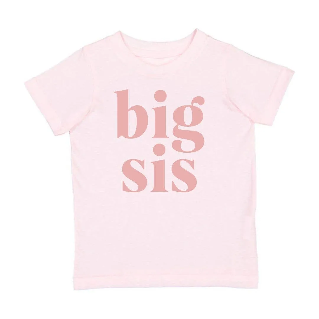 Big Sis Tee - Dusty Rose