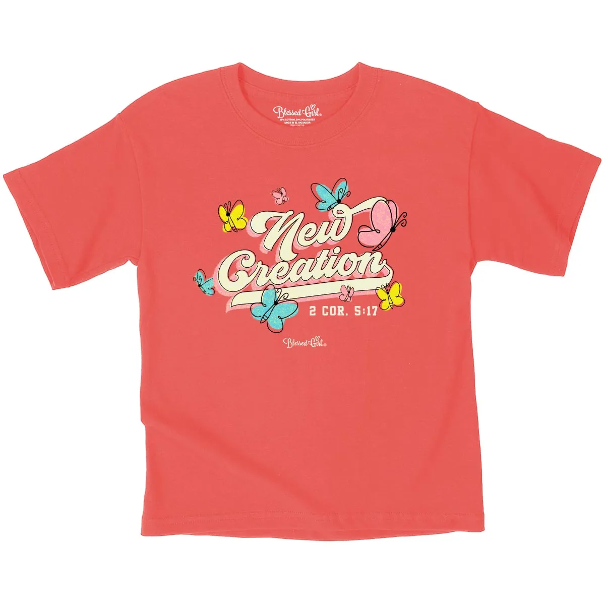 Blessed Girl Kids T-Shirt New Creation