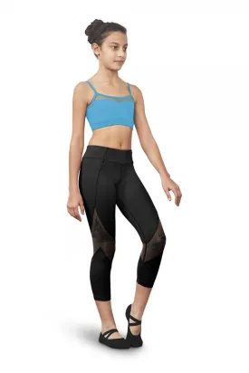 Bloch Child Mesh Panel 7/8 Legging - FP5174C