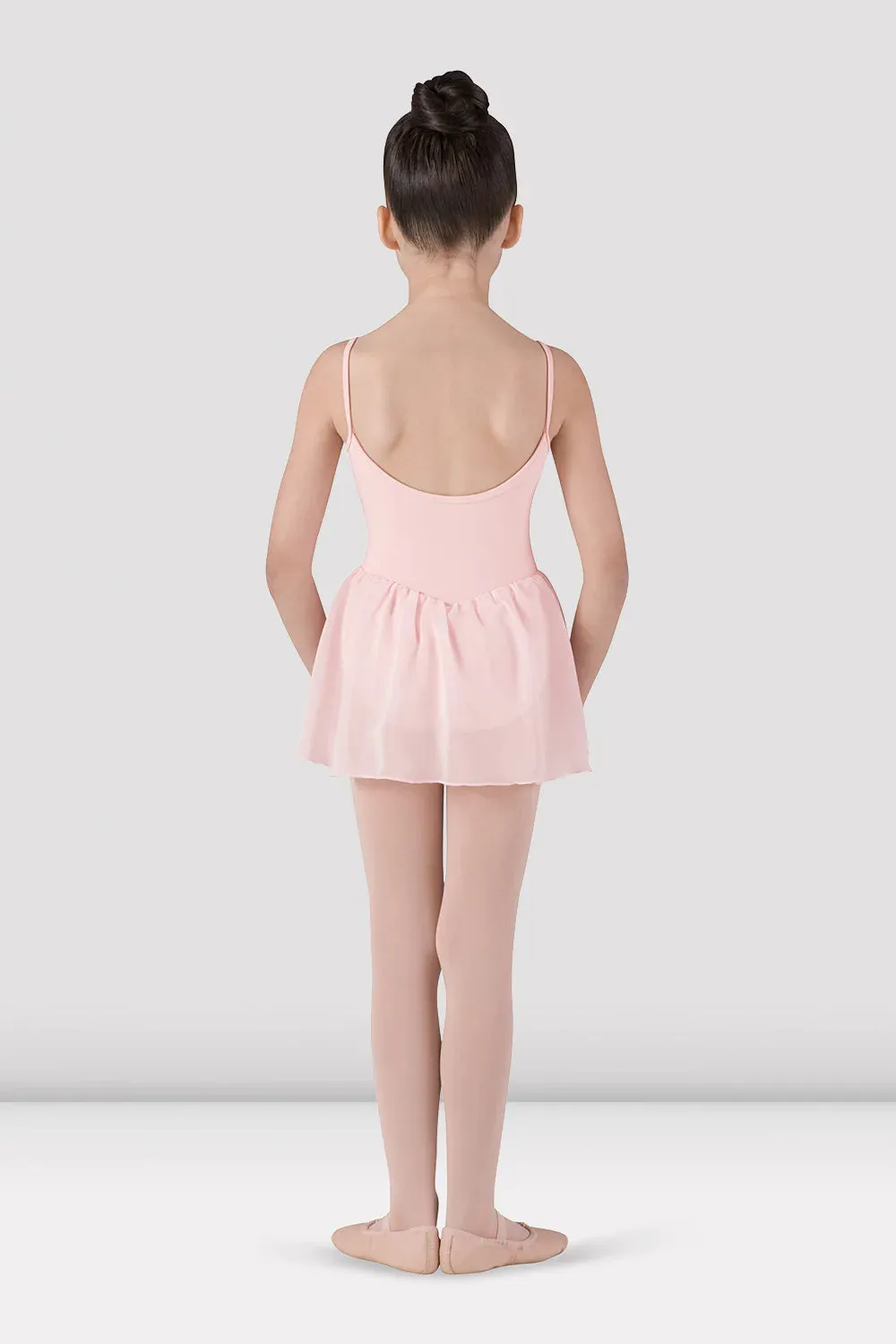 Bloch: Girls skirted camisole leotard - Light pink