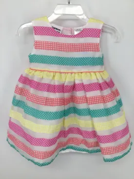 Blueberi Boulevard Child Size 12 Months Multi-Color Dress - girls