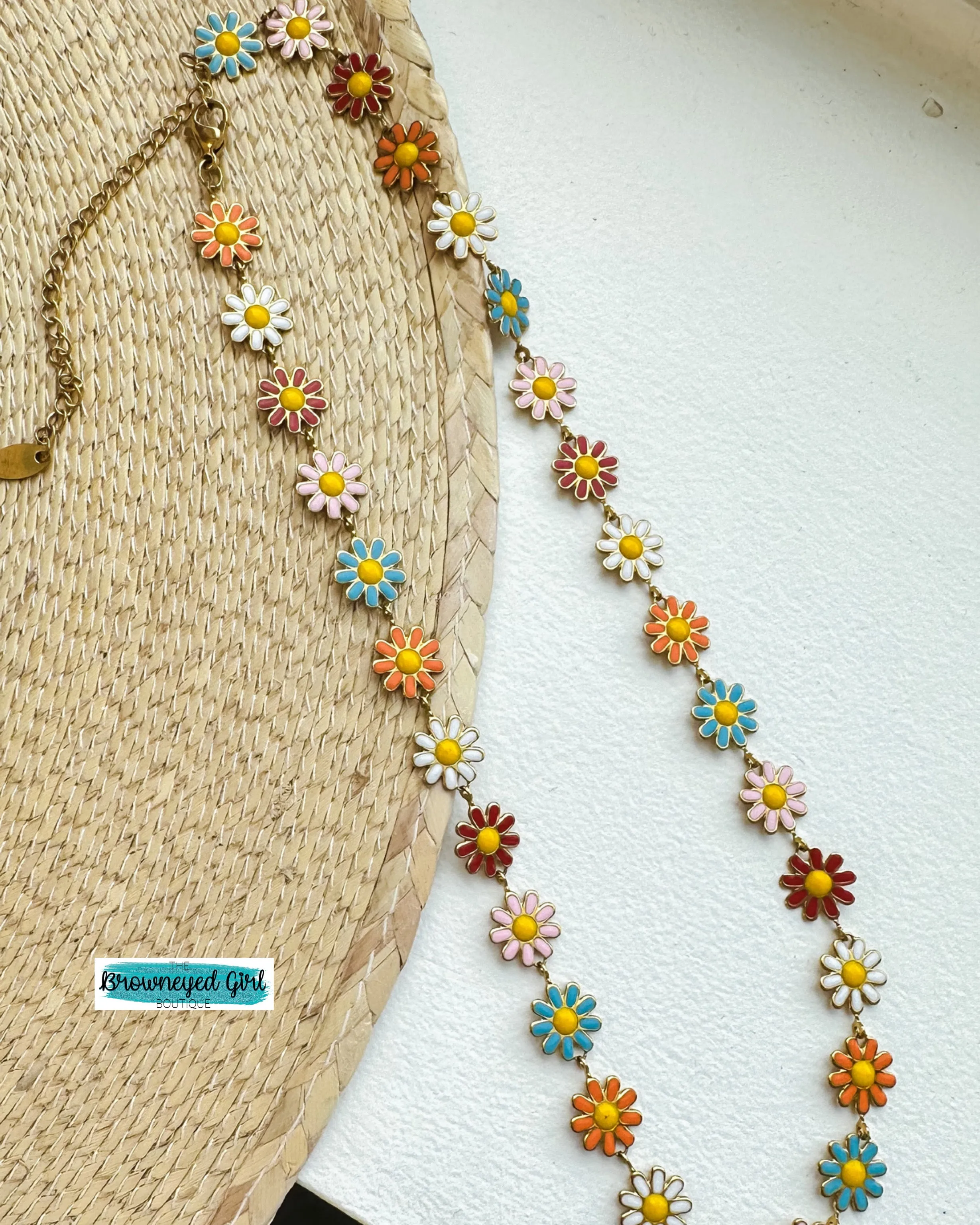 Boho Flower Child Necklace