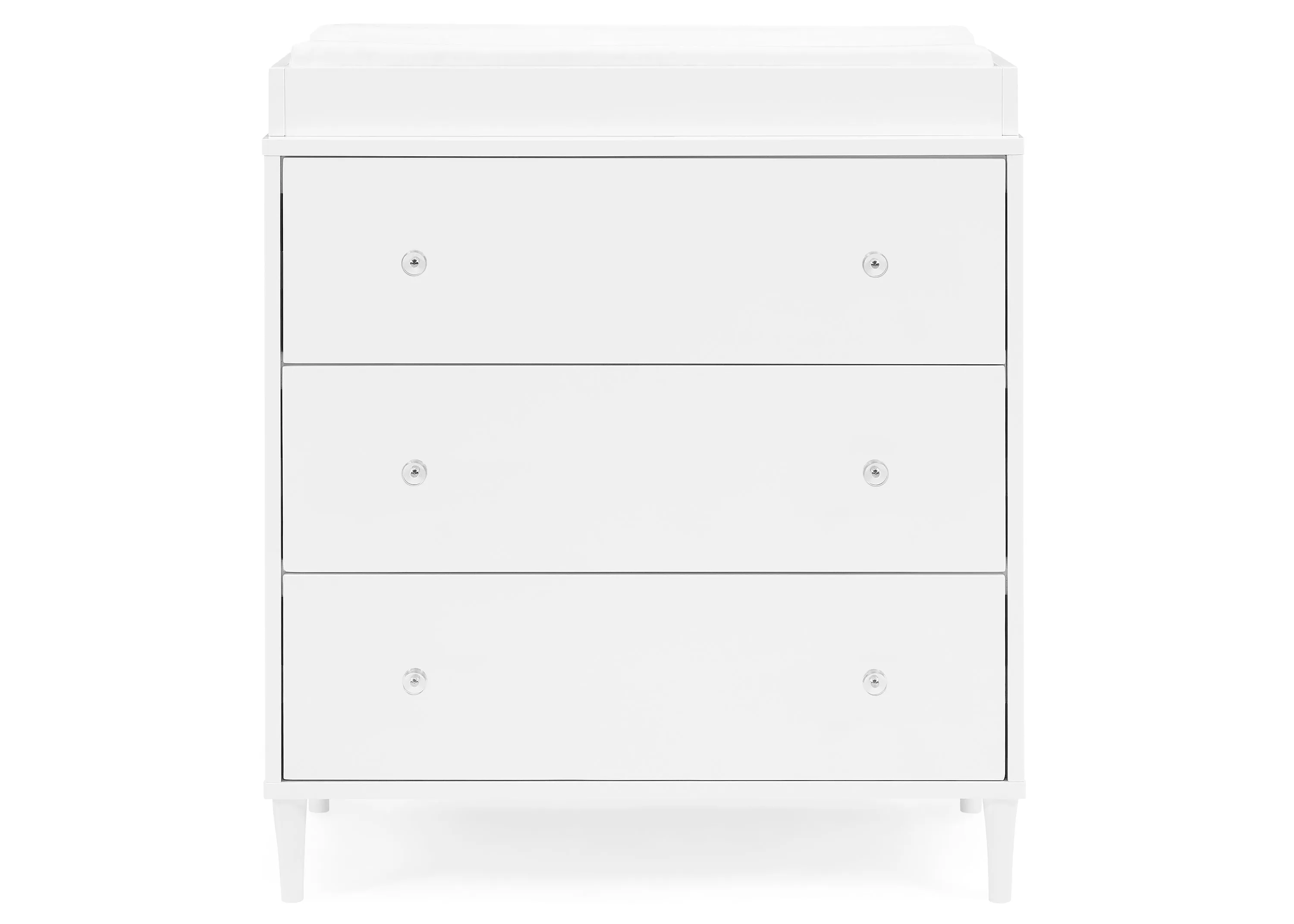 Bowie 3 Drawer Dresser with Changing Top and Interlocking Drawers