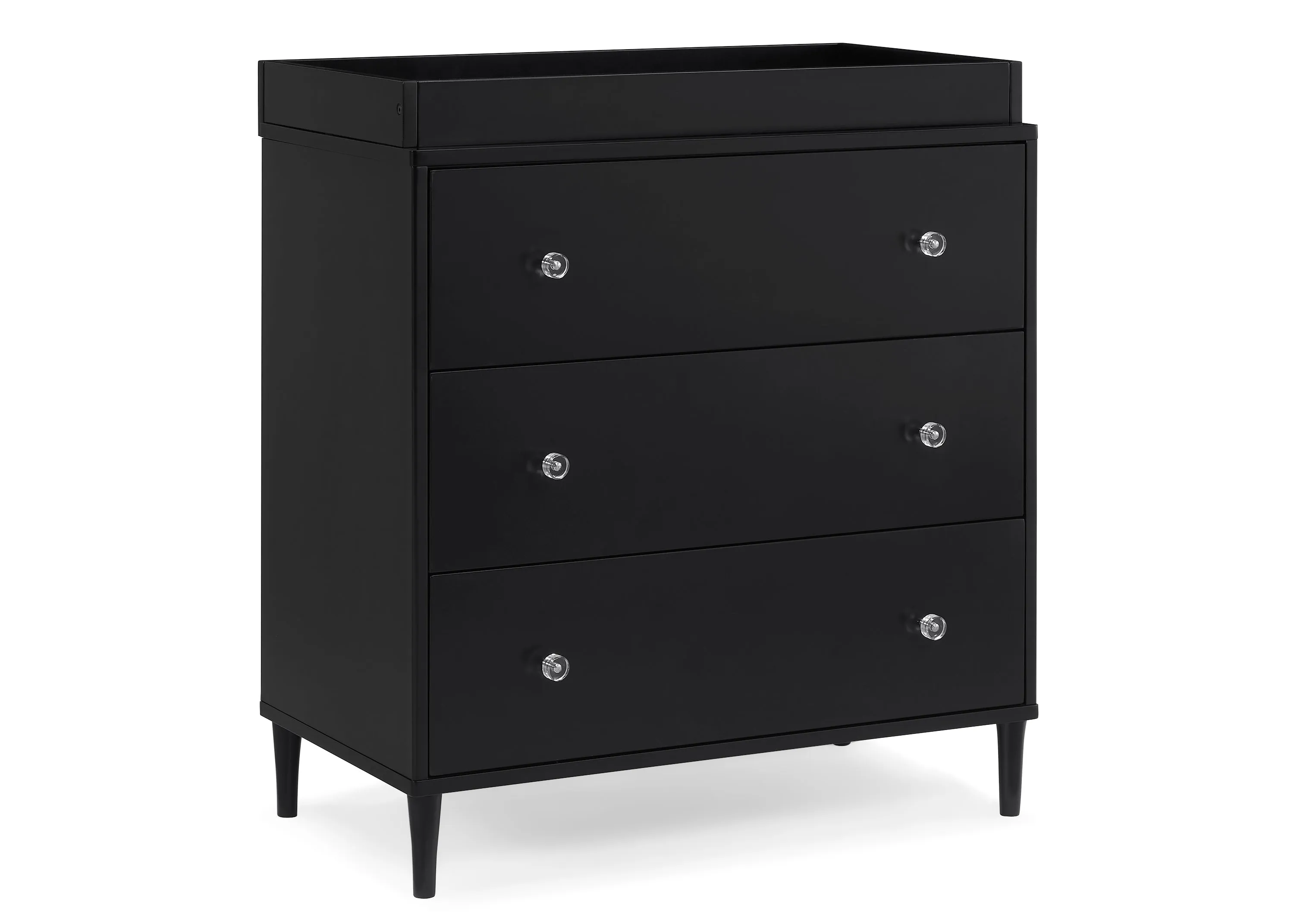 Bowie 3 Drawer Dresser with Changing Top and Interlocking Drawers