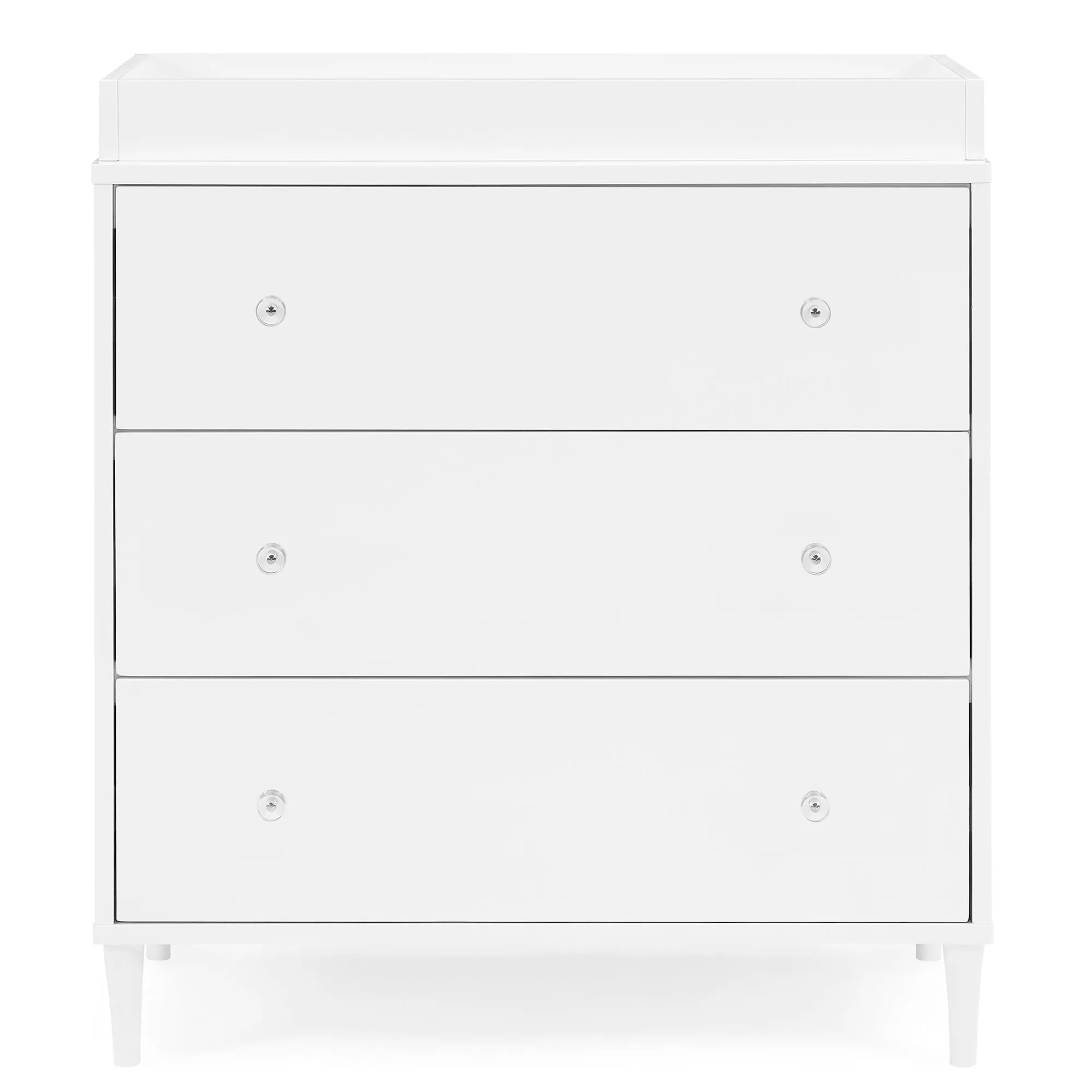 Bowie 3 Drawer Dresser with Changing Top and Interlocking Drawers