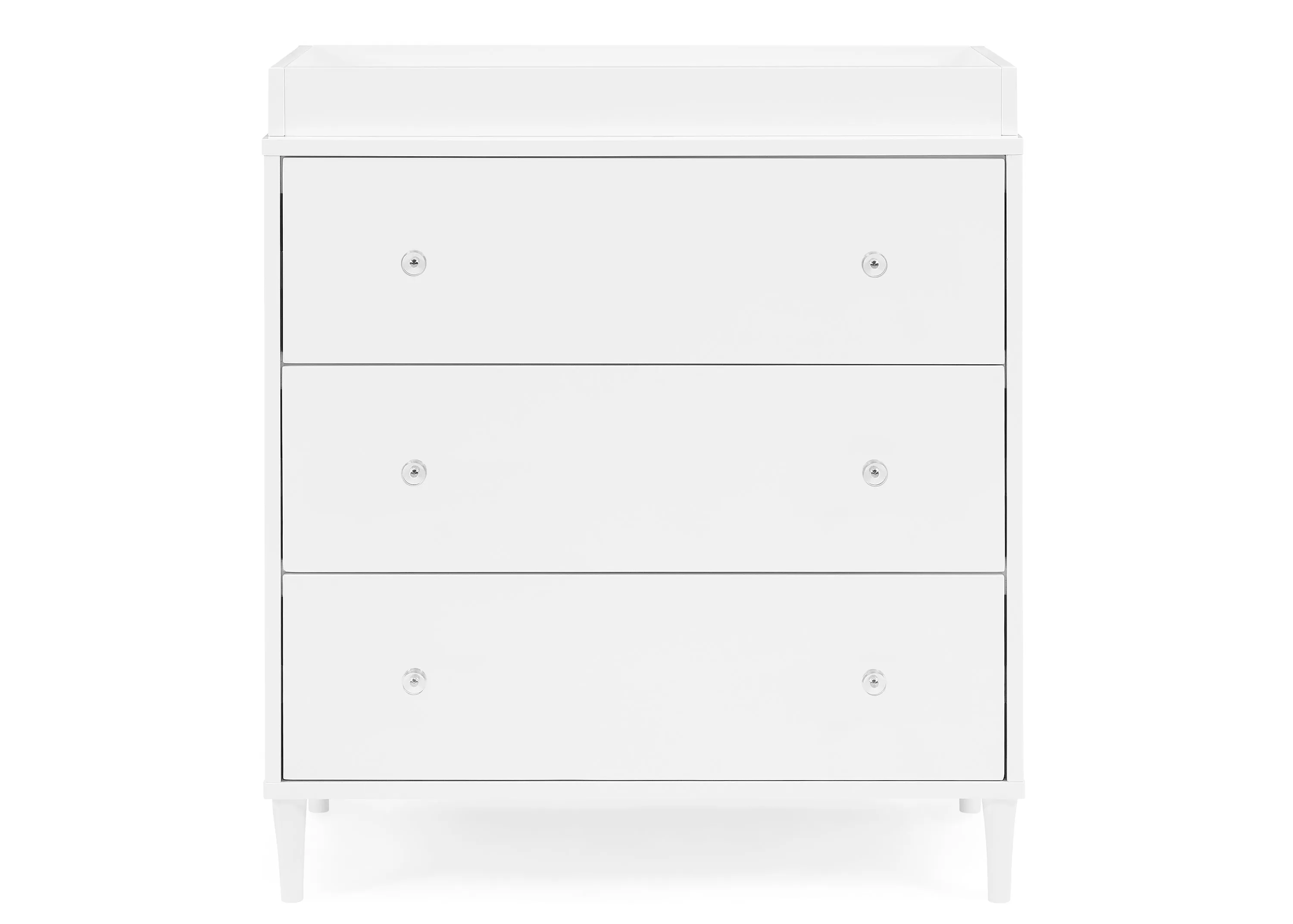 Bowie 3 Drawer Dresser with Changing Top and Interlocking Drawers