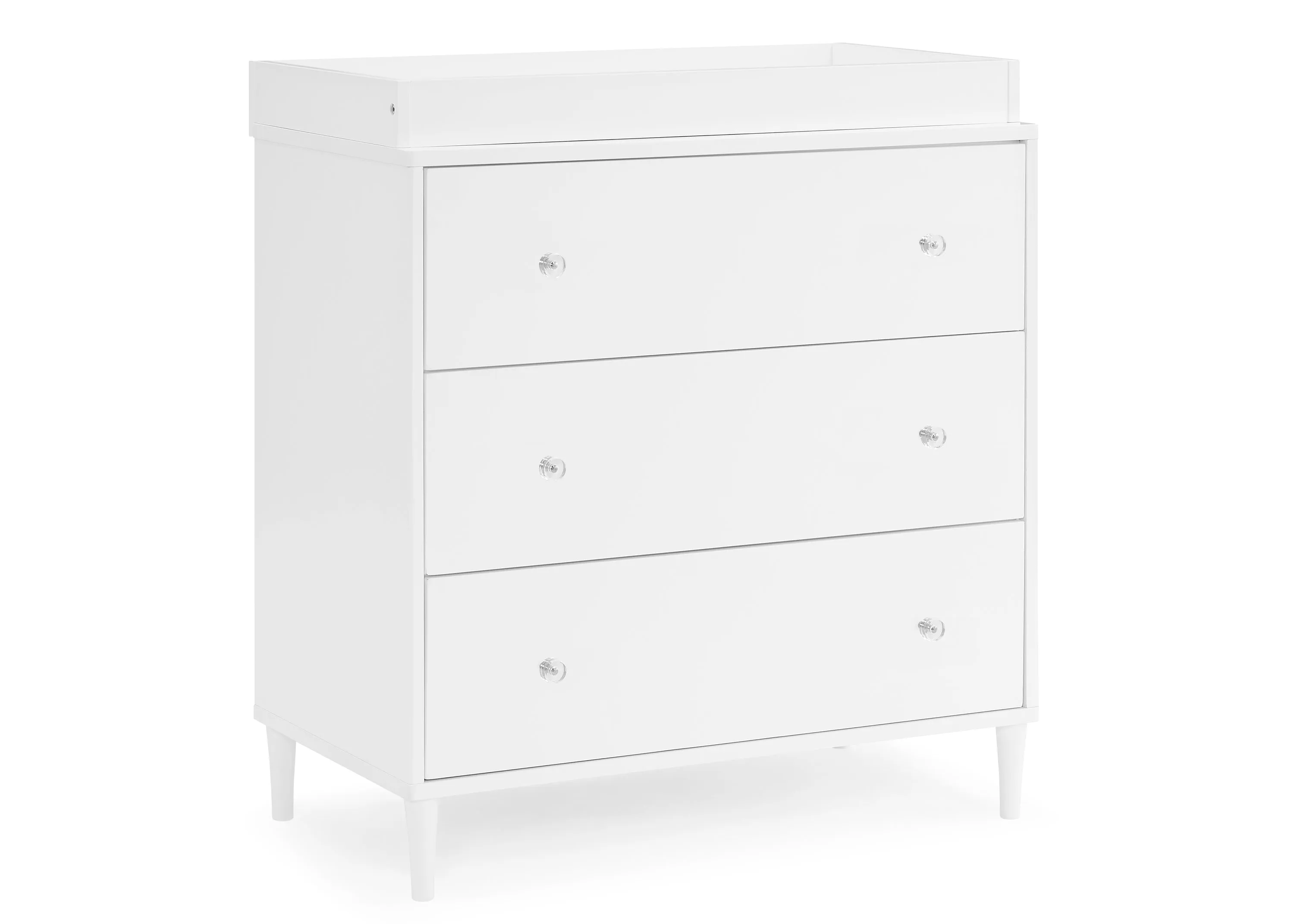 Bowie 3 Drawer Dresser with Changing Top and Interlocking Drawers