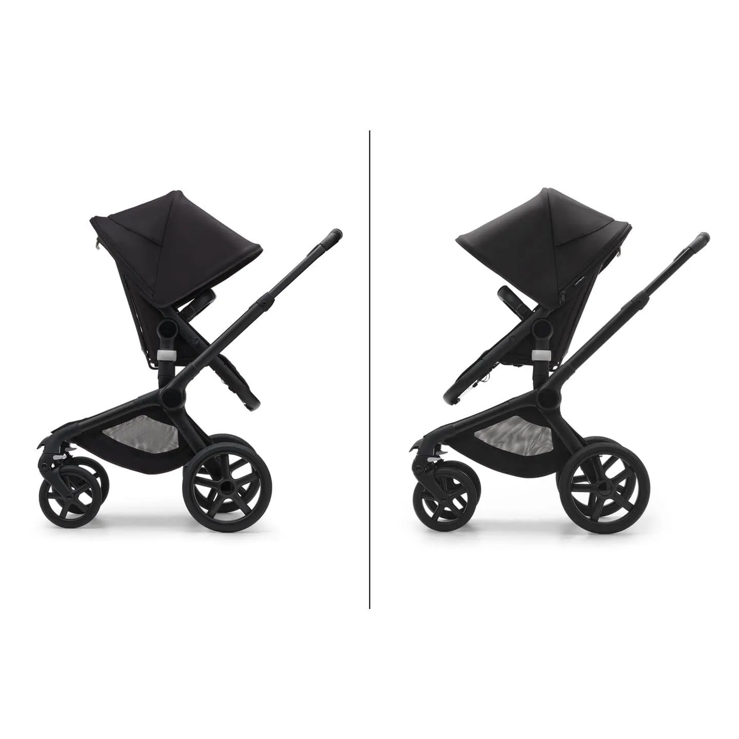 Bugaboo Fox 5, Cloud T Ultimate Travel System - Black/Midnight Black/Midnight Black