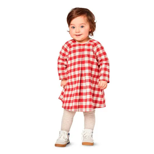 Burda Baby/Child Top, Dress and Trousers 9348