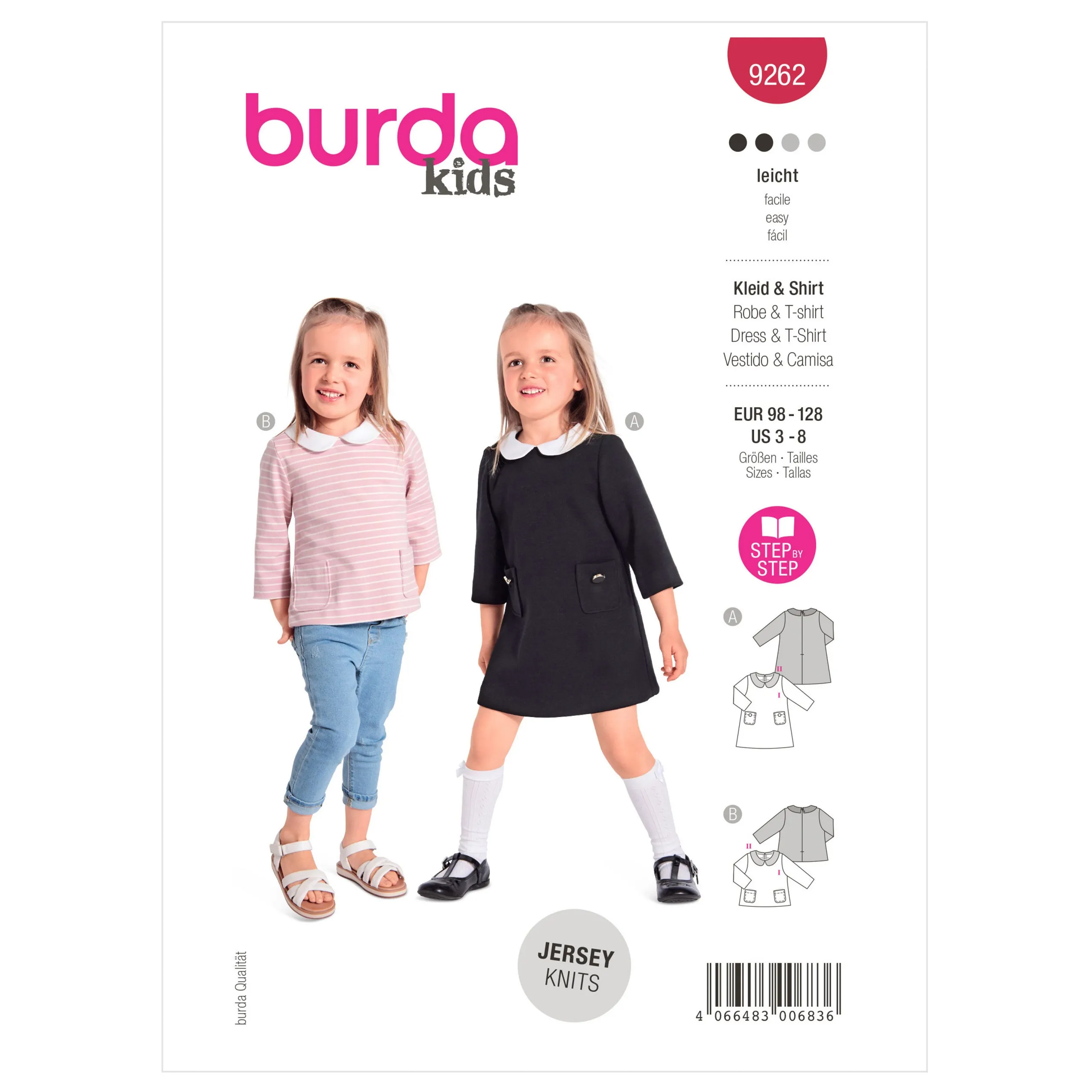 Burda Child Dress and Top 9262