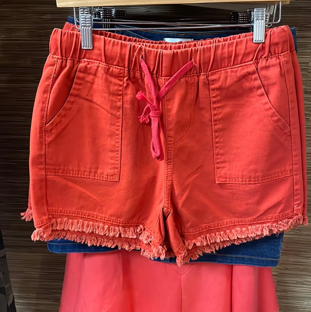 Camille Frayed Hem Shorts