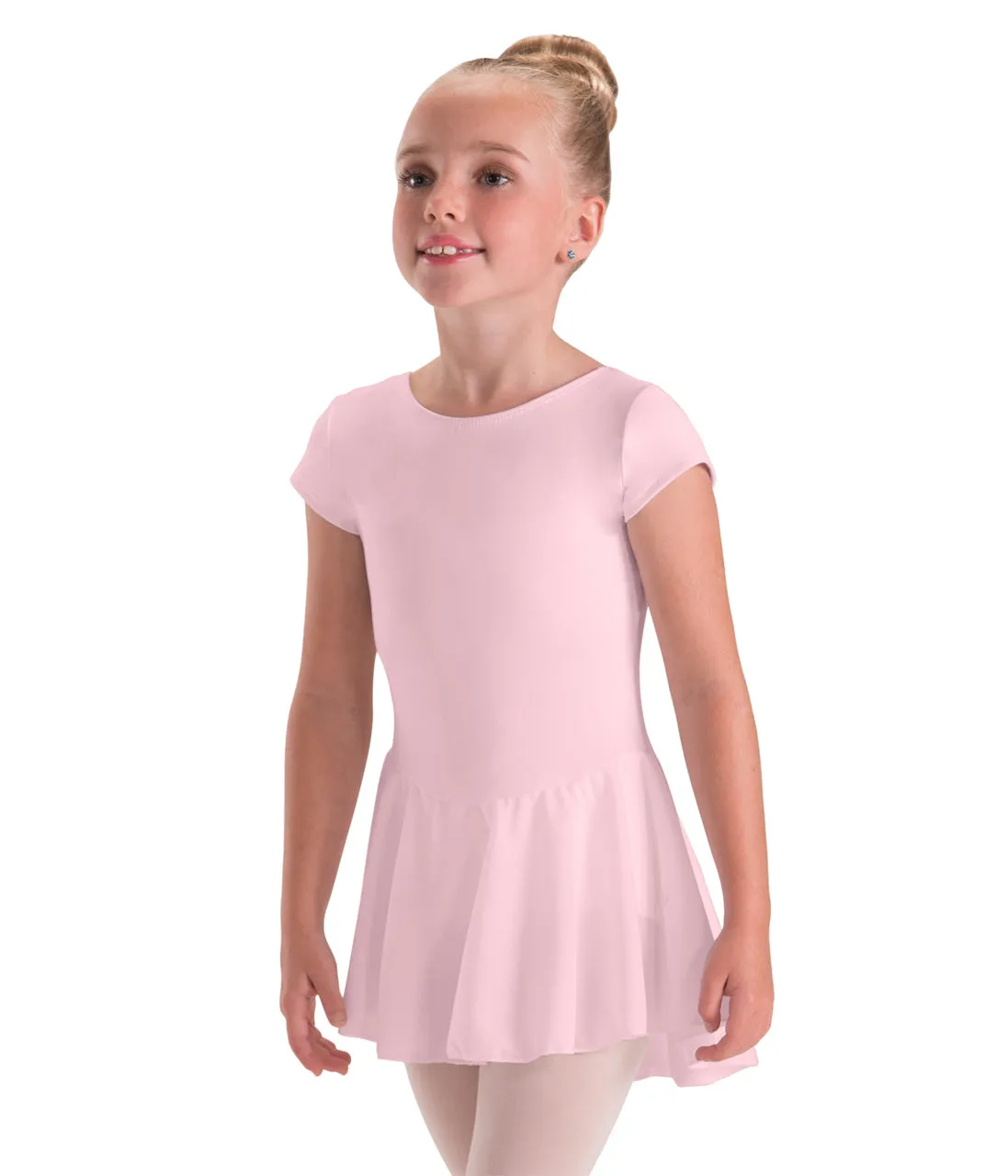 Cap Sleeve Skirted Leotard (4354)