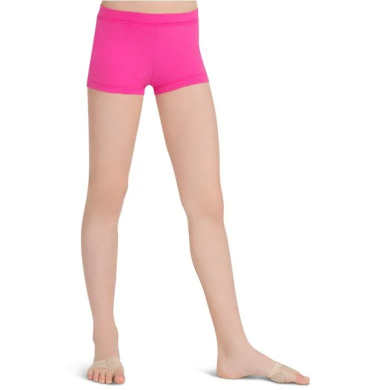 Capezio Girls Boy Cut Low Rise Shorts