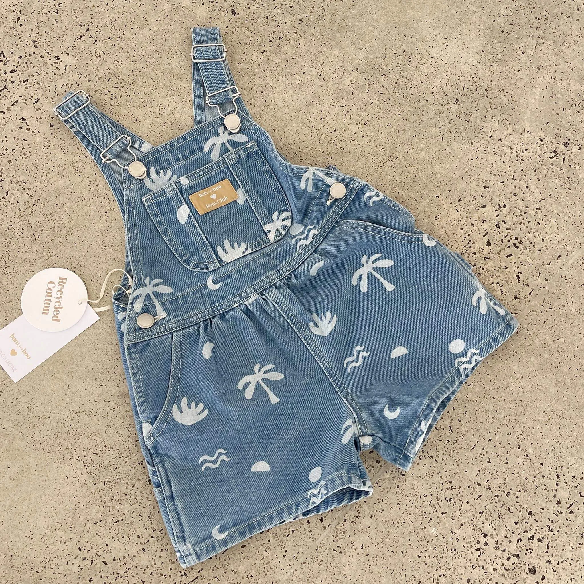 Carpenter Shortall - Cali Print Denim