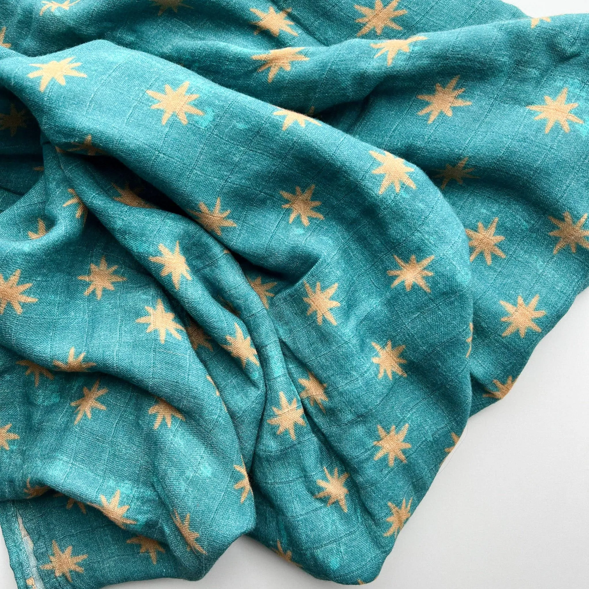 Catholic Baby Swaddle: Guadalupe Stars