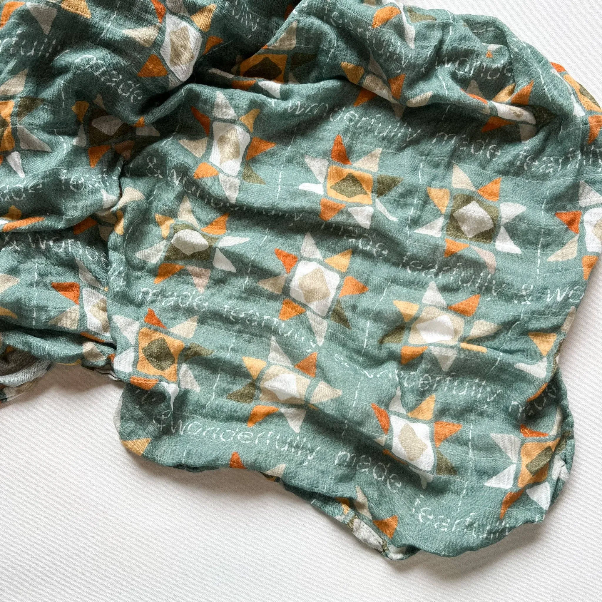 Catholic Baby Swaddle: Guadalupe Stars