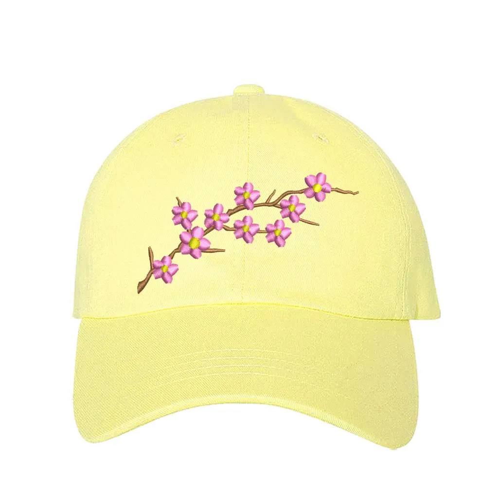 Cherry Blossom Baseball Hat