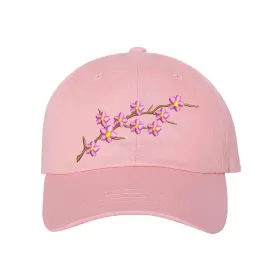 Cherry Blossom Baseball Hat