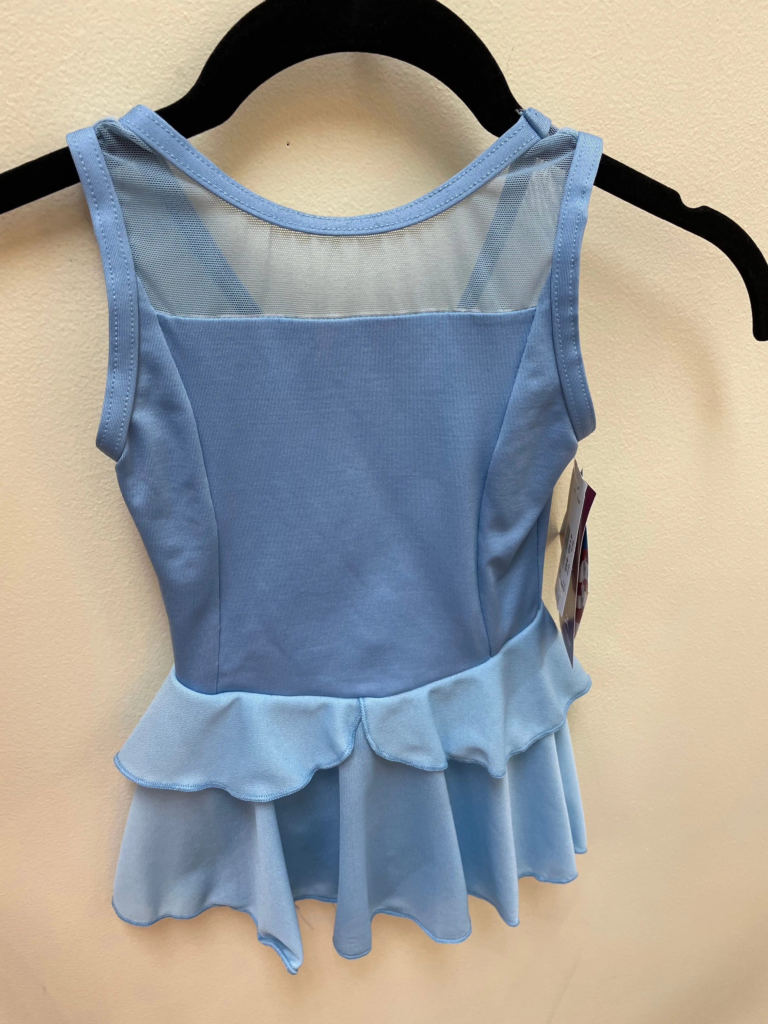 Child Mesh Yoke Tank Dress (MOT4140)