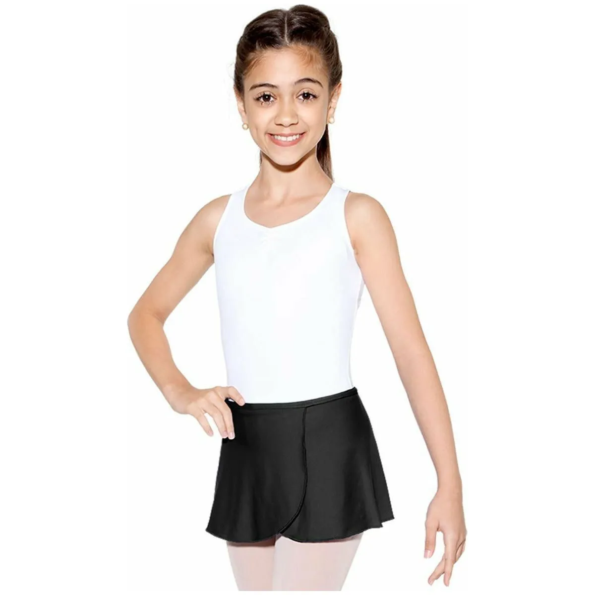 Child Studio Line Wrap Front Skirt