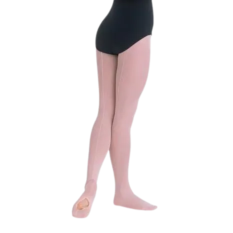 Child TotalStretch Mesh Backseam Convertible Tights - TBT