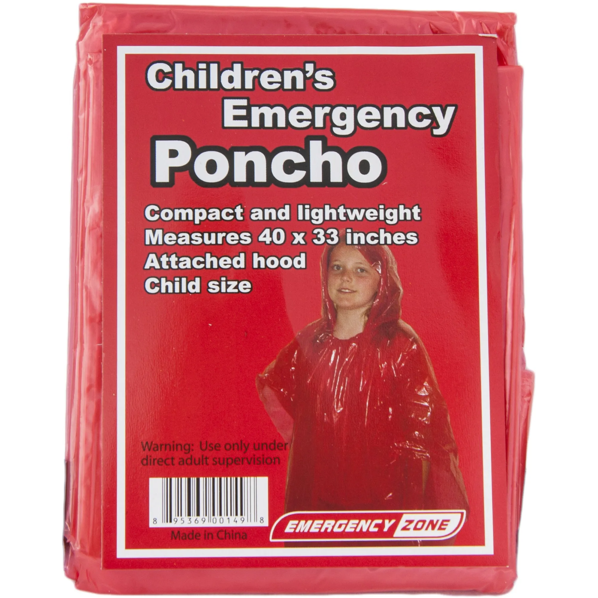 Children's Emergency Poncho