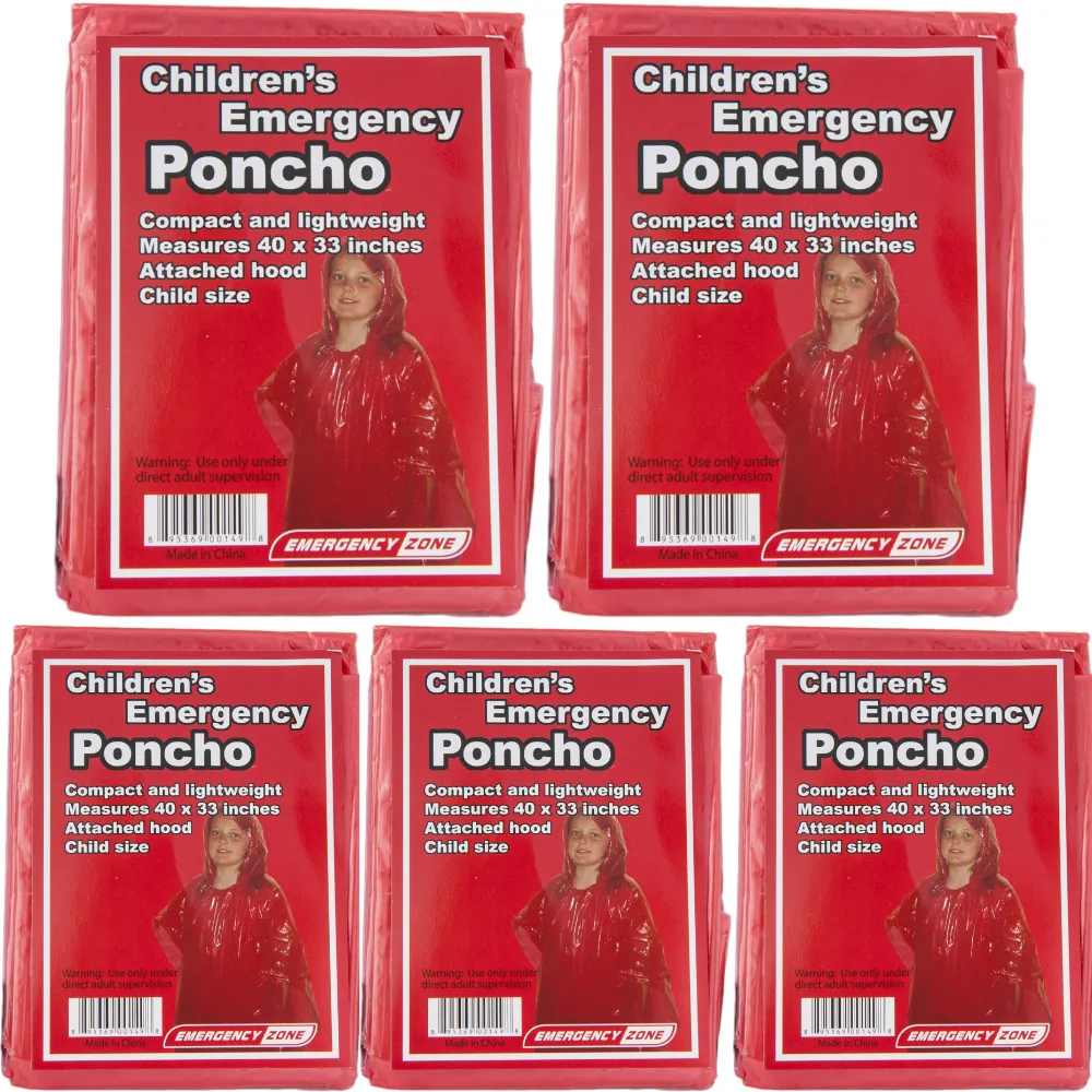 Children's Emergency Poncho