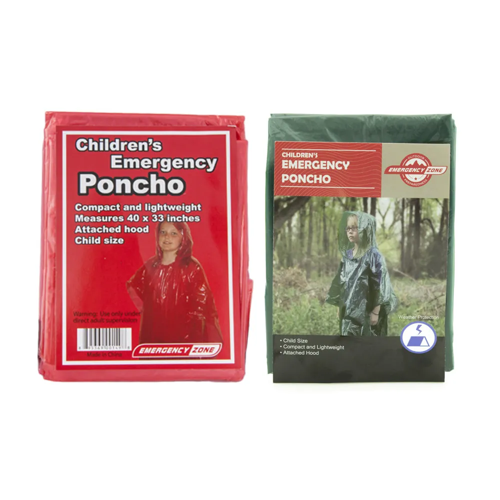 Children's Emergency Poncho