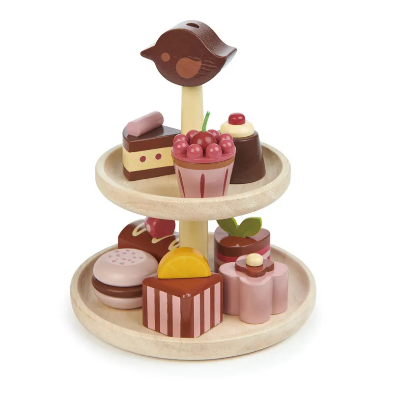 Chocolate Bonbons Cake Stand