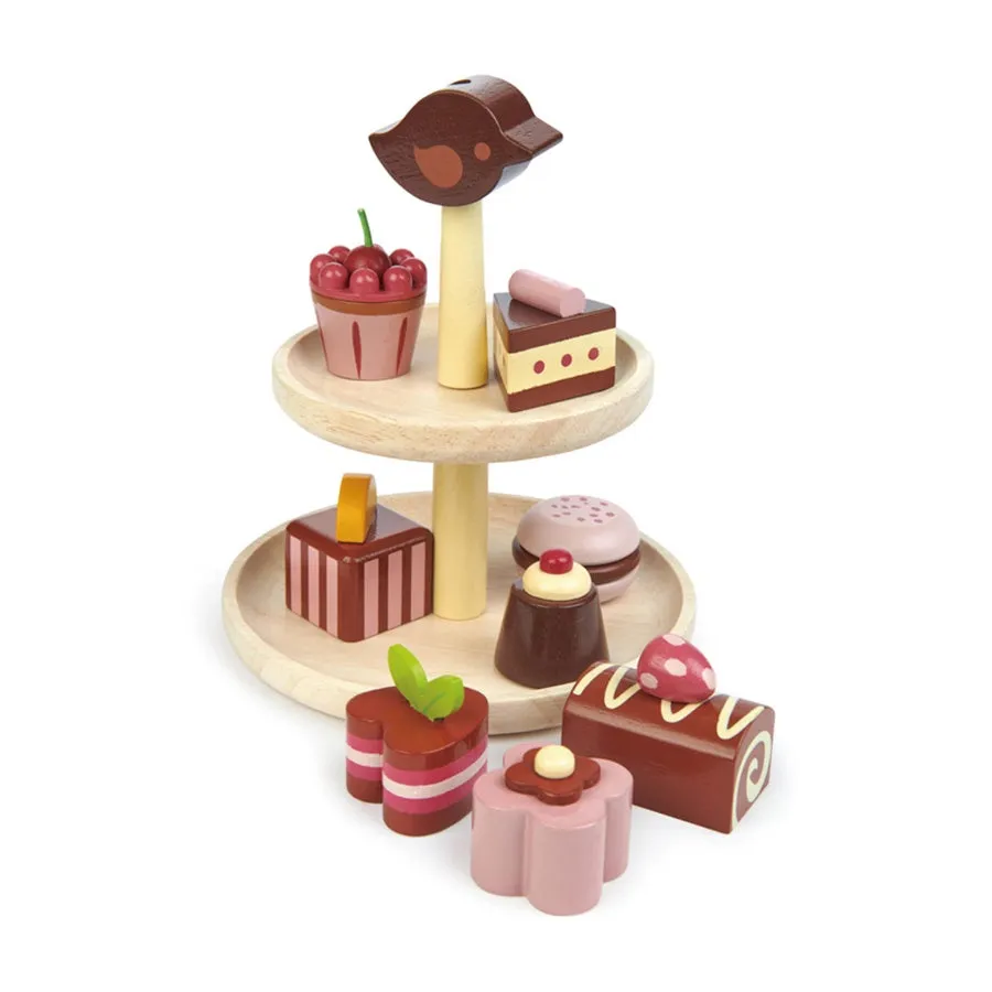 Chocolate Bonbons Cake Stand