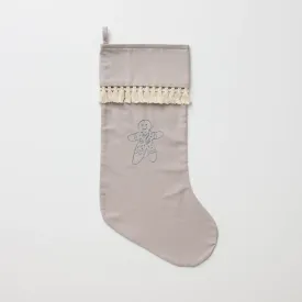 Christmas Stocking - Dove Grey