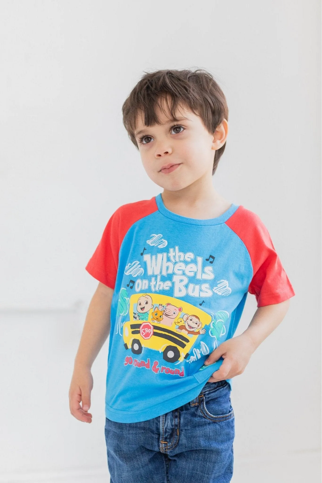 CoComelon JJ T-Shirt with Singing Sound Chip