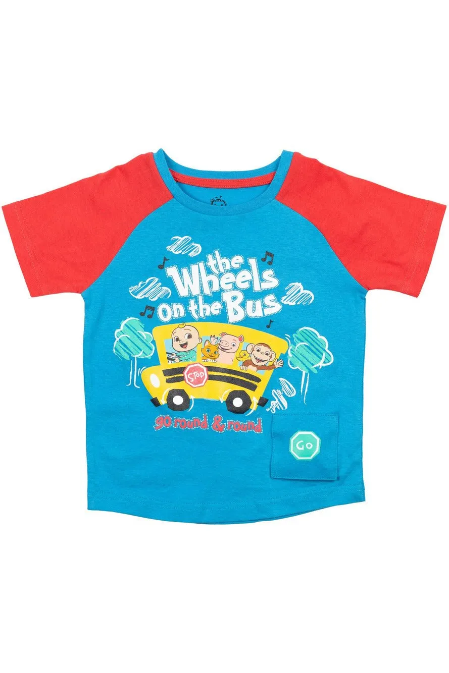 CoComelon JJ T-Shirt with Singing Sound Chip