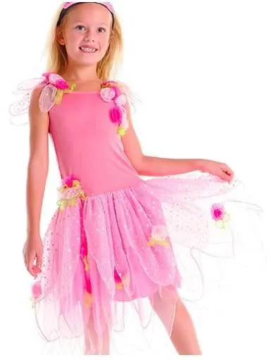 Crystal Fairy Tutu Dress | Light Pink