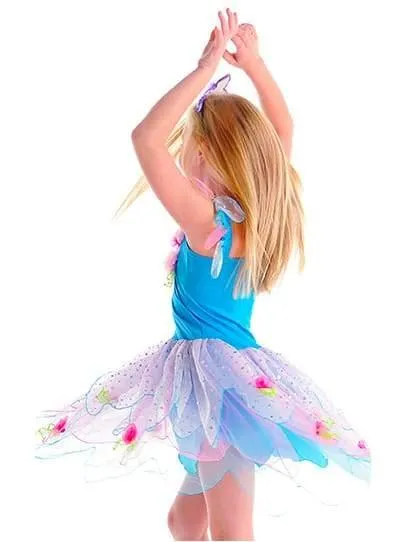 Crystal Fairy Tutu Dress | Turquoise