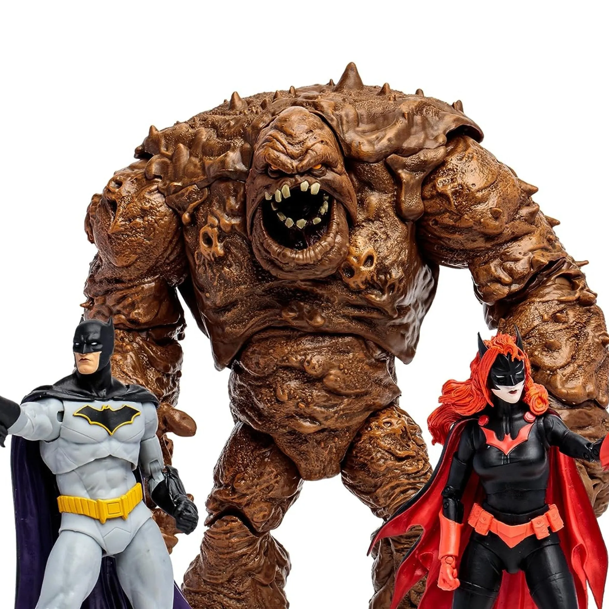 DC Multiverse Exclusive Gold Label Clay Face, Batman, & Batwoman 3-Pack (Rebirth)