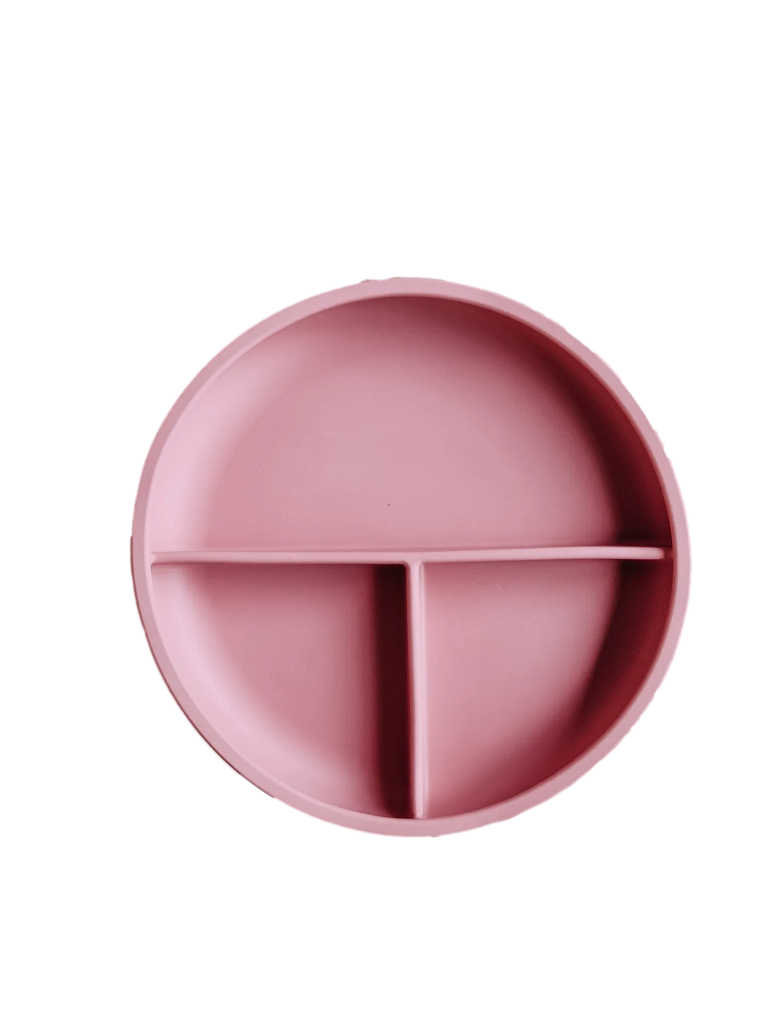 Desert Rose Silicone Suction Plate