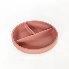 Desert Rose Silicone Suction Plate